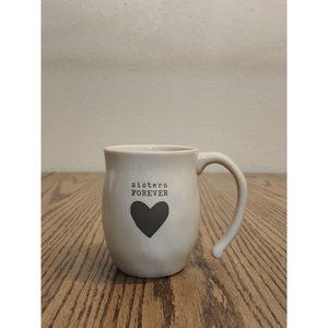 Demdaco Warm Heart Mug - Sisters Forever Heart